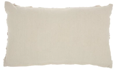 Mina Victory Life Styles Denim Roses Throw Pillow 4 Mina Victory Life Styles Denim Roses Throw Pillow - Image 2