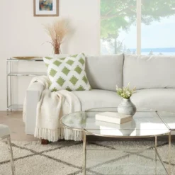 20"x20" Oversize Life Styles Woven Diamonds Square Throw Pillow - Mina Victory -Mina Victory Shop GUEST c3a1ac46 8f2e 41b3 9399 c11b36e95091