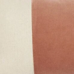 14"x32" Oversized Cotton Velvet Linen Colorblock Indoor Lumbar Throw Pillow Blush - Mina Victory -Mina Victory Shop GUEST c881bf28 9b9c 402a b2da c1bbf2f85071