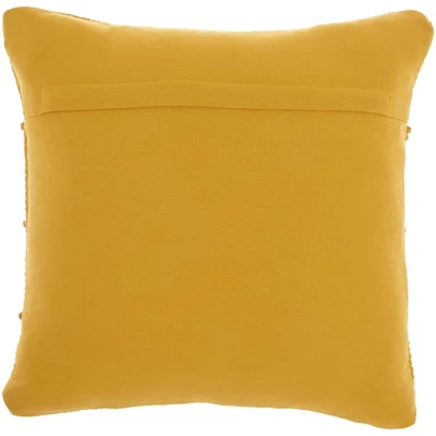 18"x18" Life Styles Chevron Loops Square Throw Pillow Yellow - Mina Victory 4 18"x18" Life Styles Chevron Loops Square Throw Pillow Yellow - Mina Victory - Image 2
