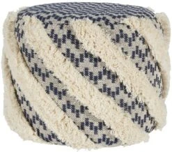Mina Victory Life Styles Trendy Woven Indoor Pouf -Mina Victory Shop GUEST ca1ef716 0b13 4b79 b902 4cc60435ab19