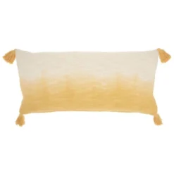 14"x30" Life Styles Ombre Lumbar Throw Pillow With Tassels - Mina Victory -Mina Victory Shop GUEST cb11c4c6 8d9e 4834 991f cd18ef1e4805