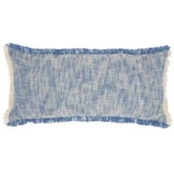 14"x30" Life Styles Woven Fringe Lumbar Throw Pillow - Mina Victory -Mina Victory Shop GUEST d6b2e401 9d34 4d70 a02c 6a63130dbd53