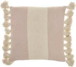 Mina Victory Life Styles Color Block Stripes With Tassel 18"x18" Indoor Throw Pillow 23 Mina Victory Life Styles Color Block Stripes With Tassel 18"x18" Indoor Throw Pillow -Mina Victory Shop GUEST d798b1e5 76d0 4f6a 8150 7a2d8dd99816