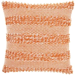 18"x18" Woven Striped And Dots Square Throw Pillow - Mina Victory -Mina Victory Shop GUEST d845353d 9aef 4f05 b82d 9cb216d95a62