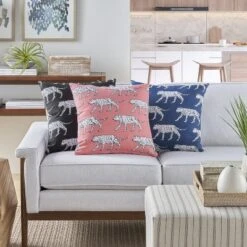 Mina Victory Life Styles Cheetahs Indoor Throw Pillow -Mina Victory Shop GUEST d9bf88af 1e62 42b1 8b04 c6bd0bb7e016