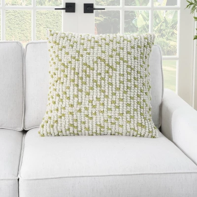 Mina Victory Loop Dots Indoor Outdoor Throw Pillow 5 Mina Victory Loop Dots Indoor Outdoor Throw Pillow - Image 3