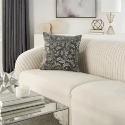 Mina Victory Luminescence Beaded Flowers Indoor Throw Pillow 11 Mina Victory Luminescence Beaded Flowers Indoor Throw Pillow -Mina Victory Shop GUEST df16cfab f4f2 430a ad36 f24943f87428