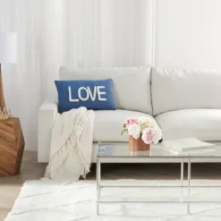 12"x21" Oversize Life Styles 'Love' Tufted Lumbar Throw Pillow - Mina Victory 13 12"x21" Oversize Life Styles 'Love' Tufted Lumbar Throw Pillow - Mina Victory -Mina Victory Shop GUEST df45cf0e 25c0 4626 9d54 0944b2e4bfd9