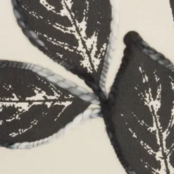 20"x20" Oversize Embroidered Leaves Square Throw Pillow - Mina Victory -Mina Victory Shop GUEST e0bdc875 4dcc 480f b8a5 047d33875607