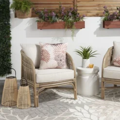 Mina Victory Aloha Floral Tropical Outdoor Throw Pillow 13 Mina Victory Aloha Floral Tropical Outdoor Throw Pillow -Mina Victory Shop GUEST eb6be9d7 2bef 48ab abaf d0ee47d9e7ab