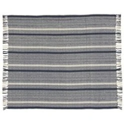 Mina Victory Life Styles Stonewash Braided 50"x60" Indoor Throw Blanket -Mina Victory Shop GUEST edad499d 278e 478e 9bbd 203493b8aa05