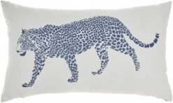 Mina Victory Outdoor Raised Print Leopard Lumbar Throw Pillow -Mina Victory Shop GUEST f2c4d657 f89d 4519 a155 1aea4e25ae04