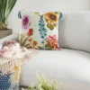 18"x18" Sofia Embellished Floral Garden Square Throw Pillow - Mina Victory: Handmade, Embroidered, Indoor Decor 2 18"x18" Sofia Embellished Floral Garden Square Throw Pillow - Mina Victory: Handmade, Embroidered, Indoor Decor -Mina Victory Shop GUEST f4f9774d 4204 4504 b0dd b7ef19412c9d