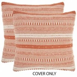 Mina Victory Life Styles Stonewash Braided Pillow Cover Set Of 2 -Mina Victory Shop GUEST f9428091 c03c 4db1 8b85 4611af252f69