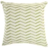 18"x18" Reversible Indoor/Outdoor Banana Leaf And Chevron Print Square Throw Pillow - Mina Victory -Mina Victory Shop GUEST f9d53020 ab2c 422d b58c 89e9883aed79